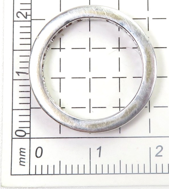 Antique Art Deco 1920’s Ruby Eternity Wedding Band Size 6.25 UK-M EGL USA 2.08CT