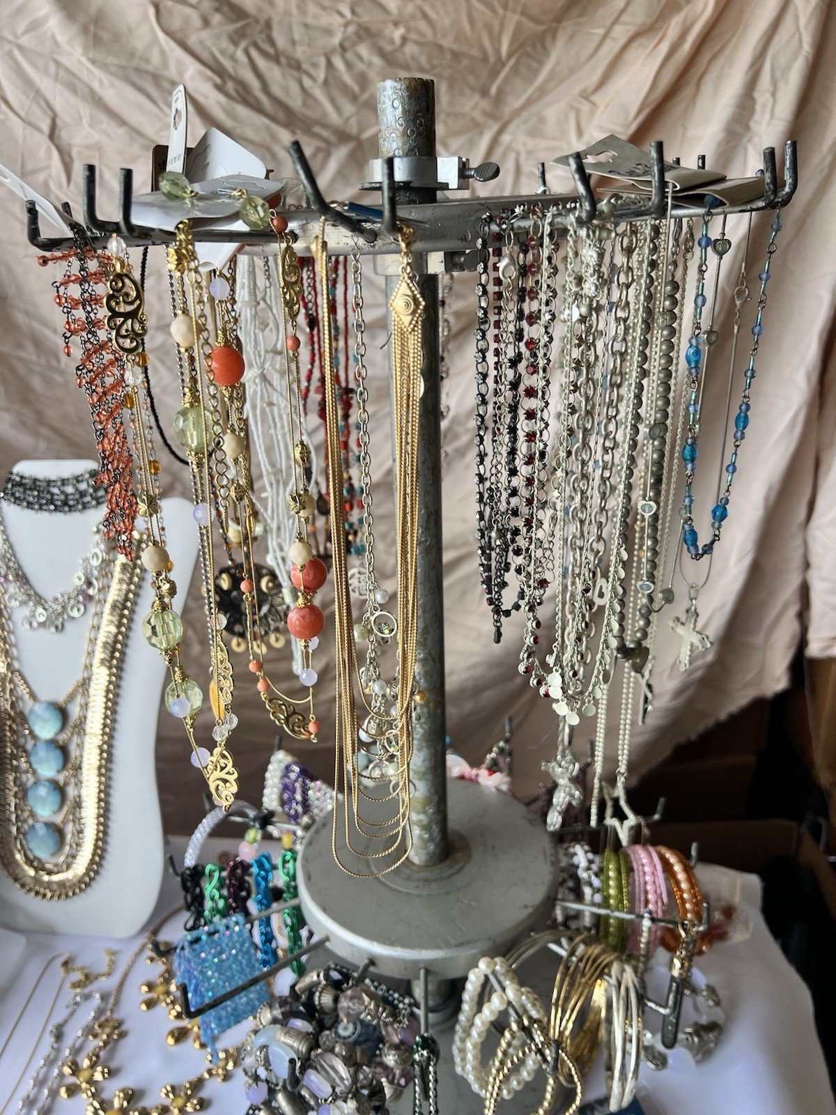 Lot 10- 15 Pieces or ½ Pound Vintage To Modern Fashion Jewelry All Wearable