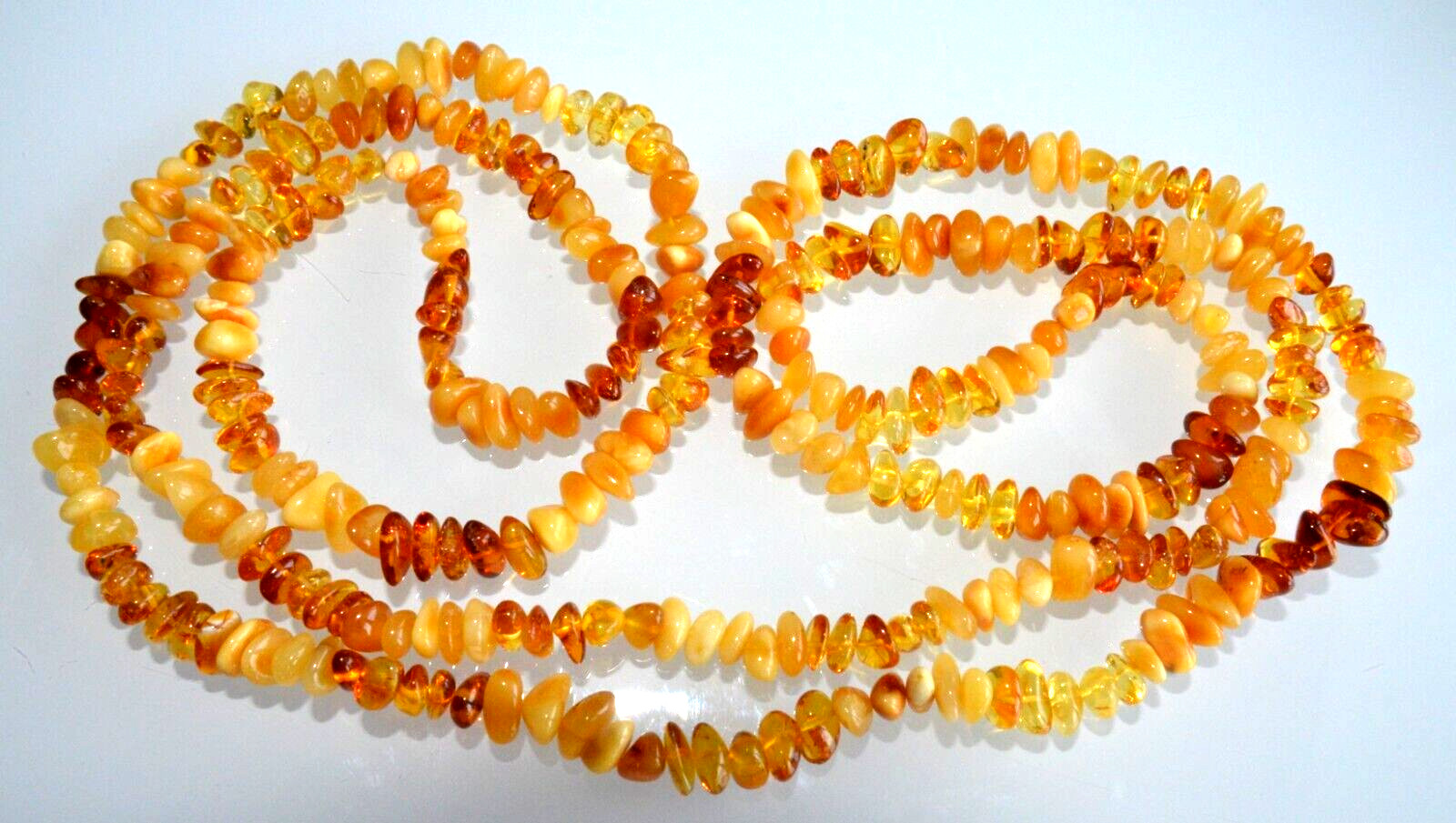 ✅135 cm=51gr RUSSIAN SOVIET BALTIC AMBER BEAD NECKLACE 琥珀 BRACELET STONE PENDANT