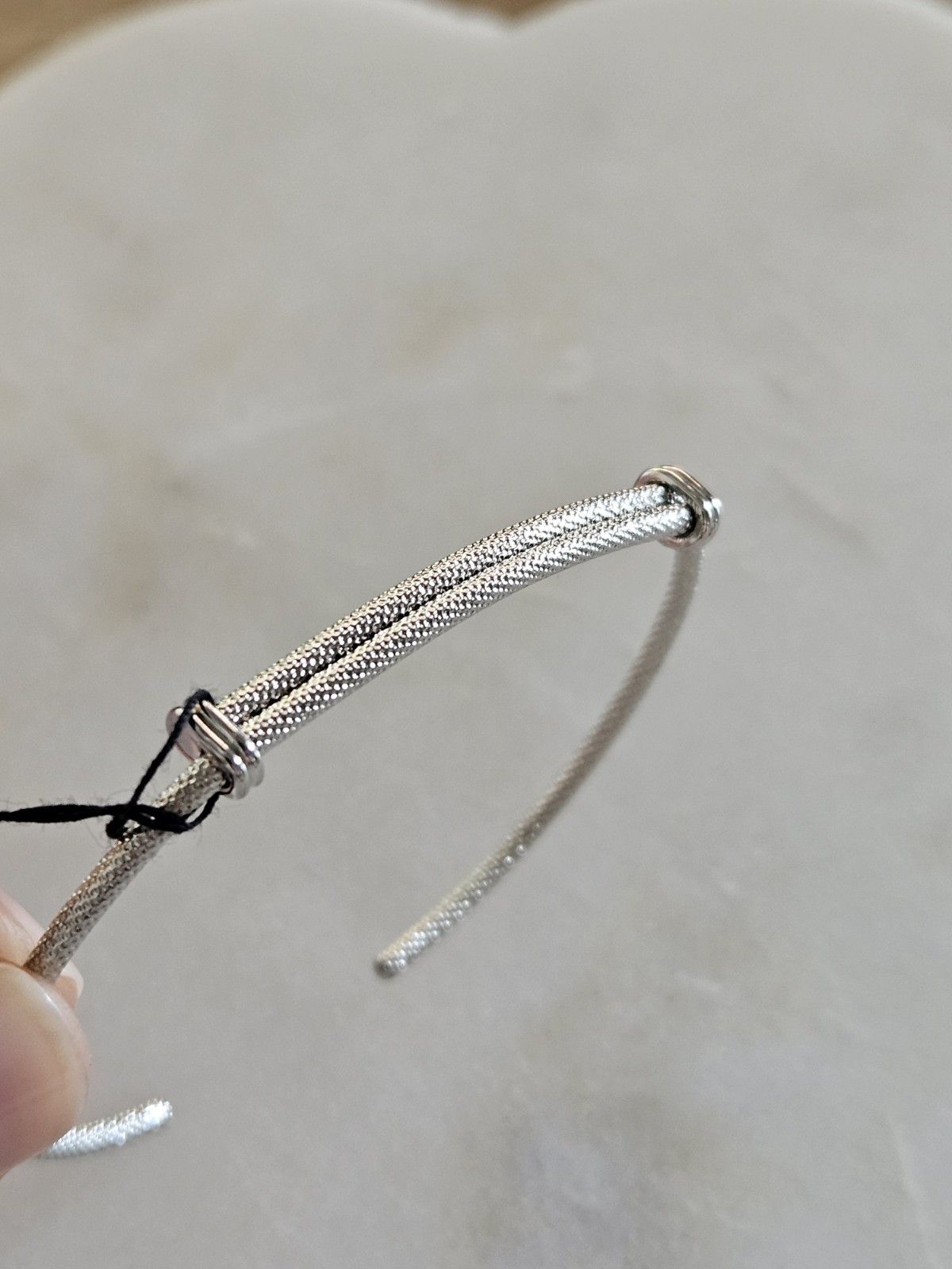 Vintage Wells Co Sterling Silver Cuff Style Bracelet With Original Tag