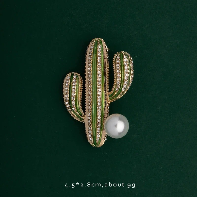 Vintage Brooch Enamel Pin Pearls Vintage Flower Brooch Plant Animal Insect Fruit