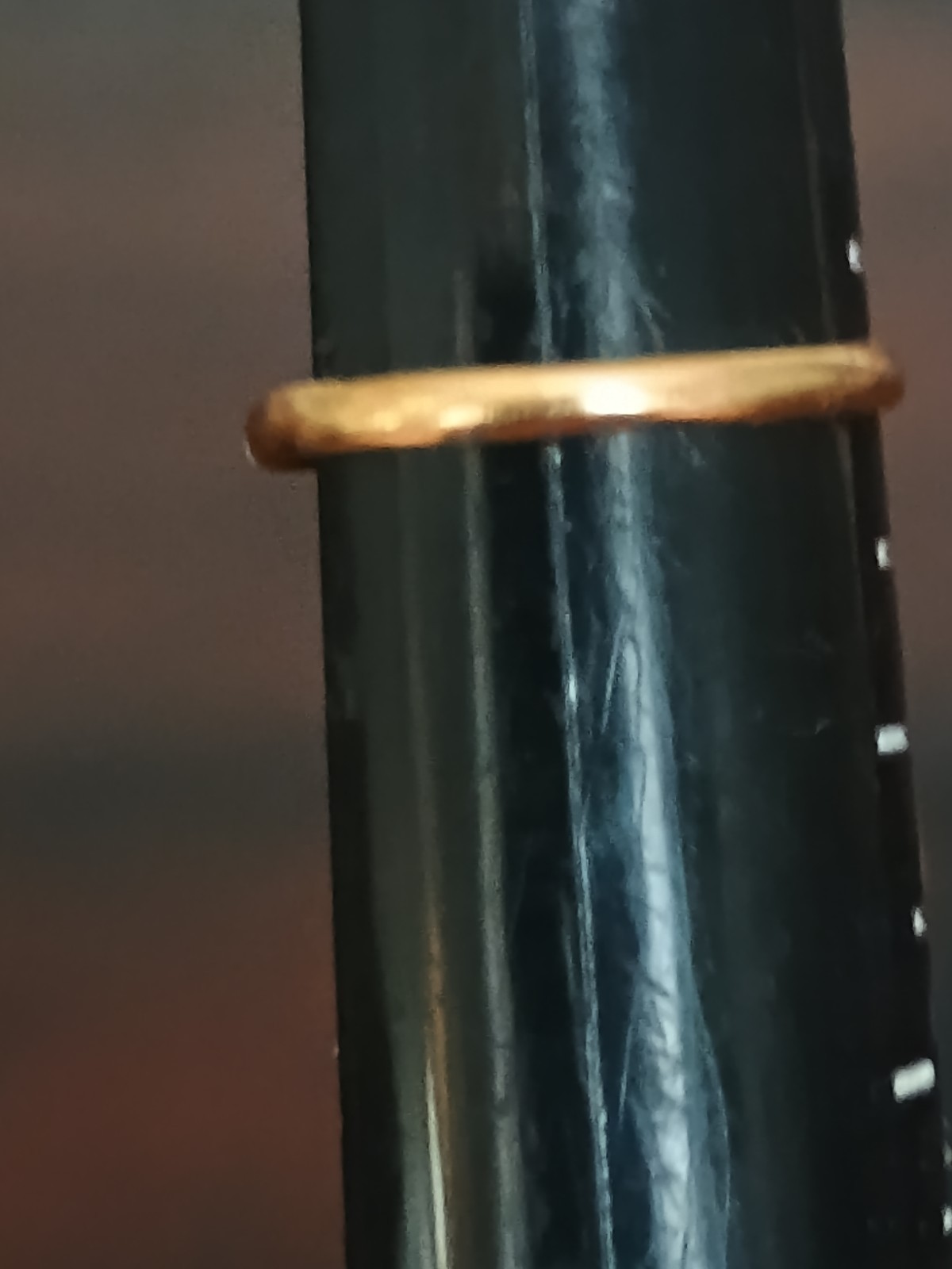 Vintage 10k Baby Gold Band Ring Can Be Worn On Chain As Pendant / Charm as well