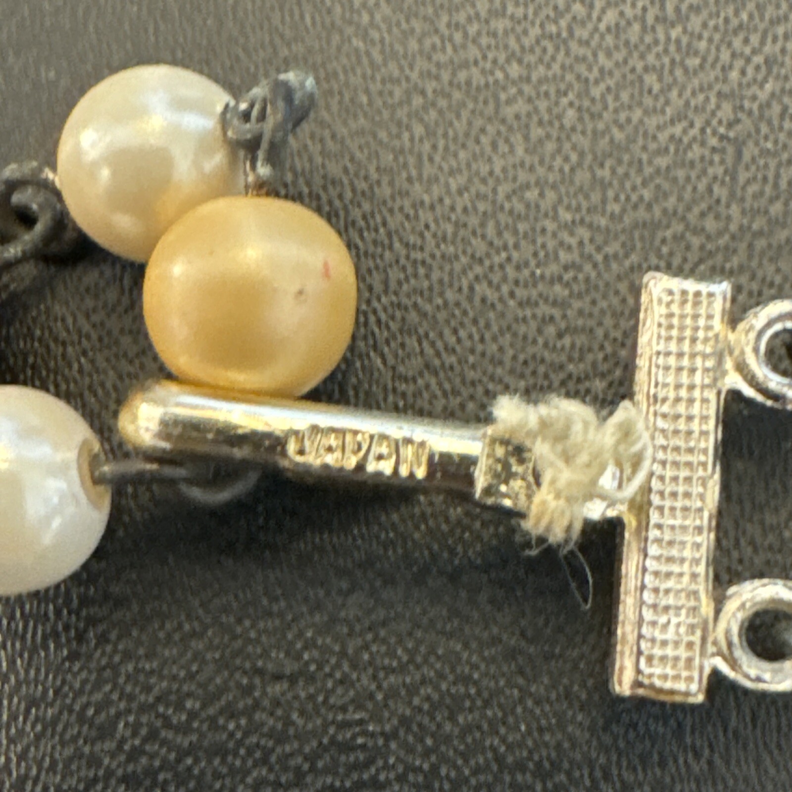 Vintage Japan Glass Sugar Bead Import Necklace 1960’s Graduated Multi Strand