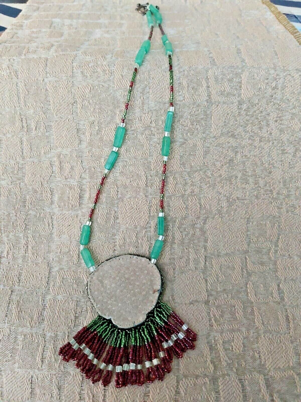 2 Southwestern Beaded Necklaces W/ toggle Closure-PLEASE LOOK AT ALL PICTURES