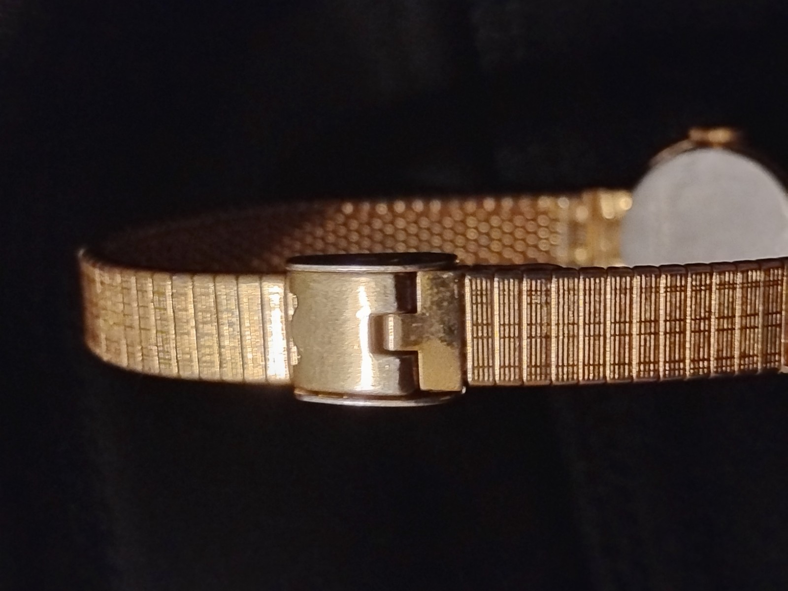 Vintage Womens Hand Wind Timex Watch 17mm X 7 3/4” in working order keeps time