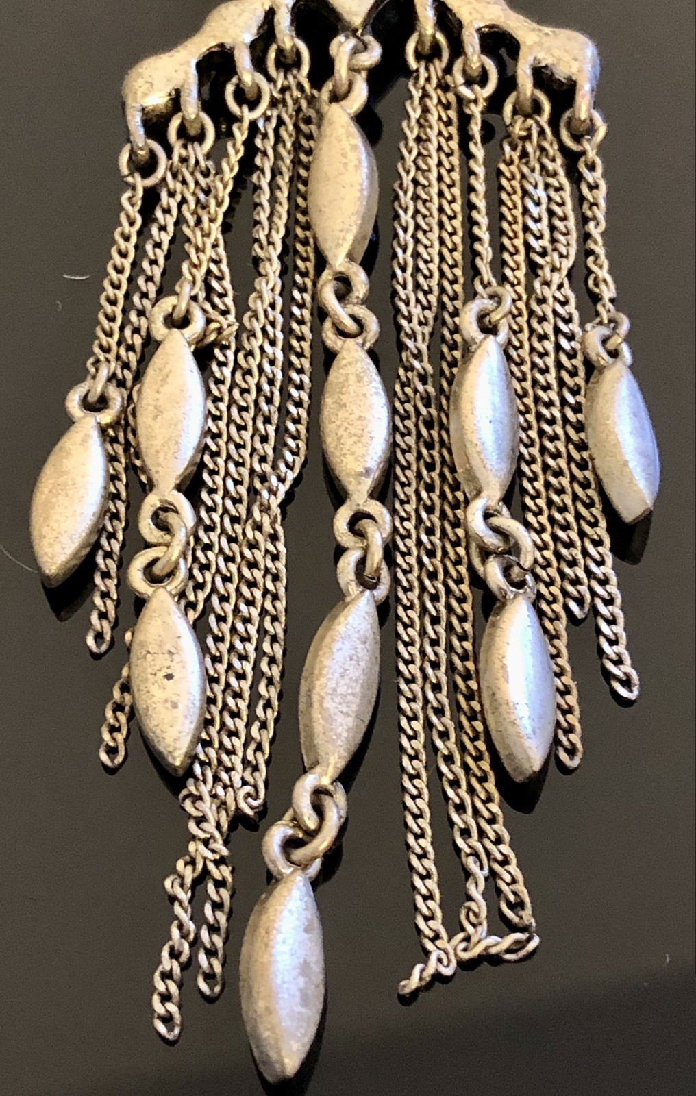 Chain Dangle Chandelier Earrings Vintage Style