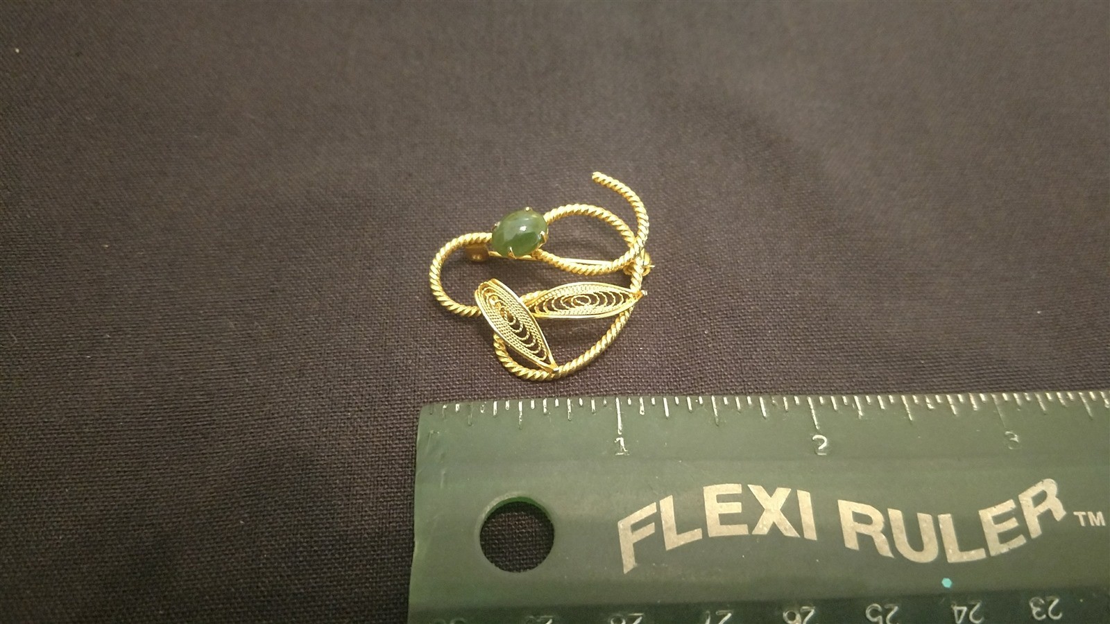 Pin Gold 12 / 20 Gold Filled 1 1/4″ Vintage Collectible