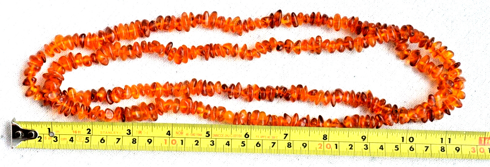 ✅118 cm=65gr RUSSIAN SOVIET BALTIC AMBER BEAD NECKLACE 琥珀 BRACELET STONE PENDANT