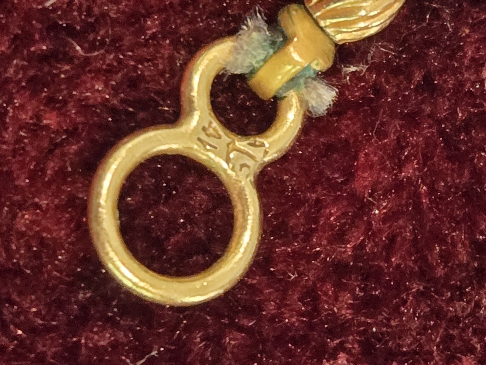Vintage Lapis Lazuli + Gold Bead Necklace, 14k Clasp, 18″, 44g, Lovely Speckles!
