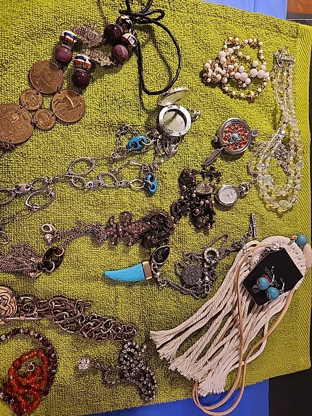 Jewelry Costume Lot Some Signed 1950s-1980s. (614)