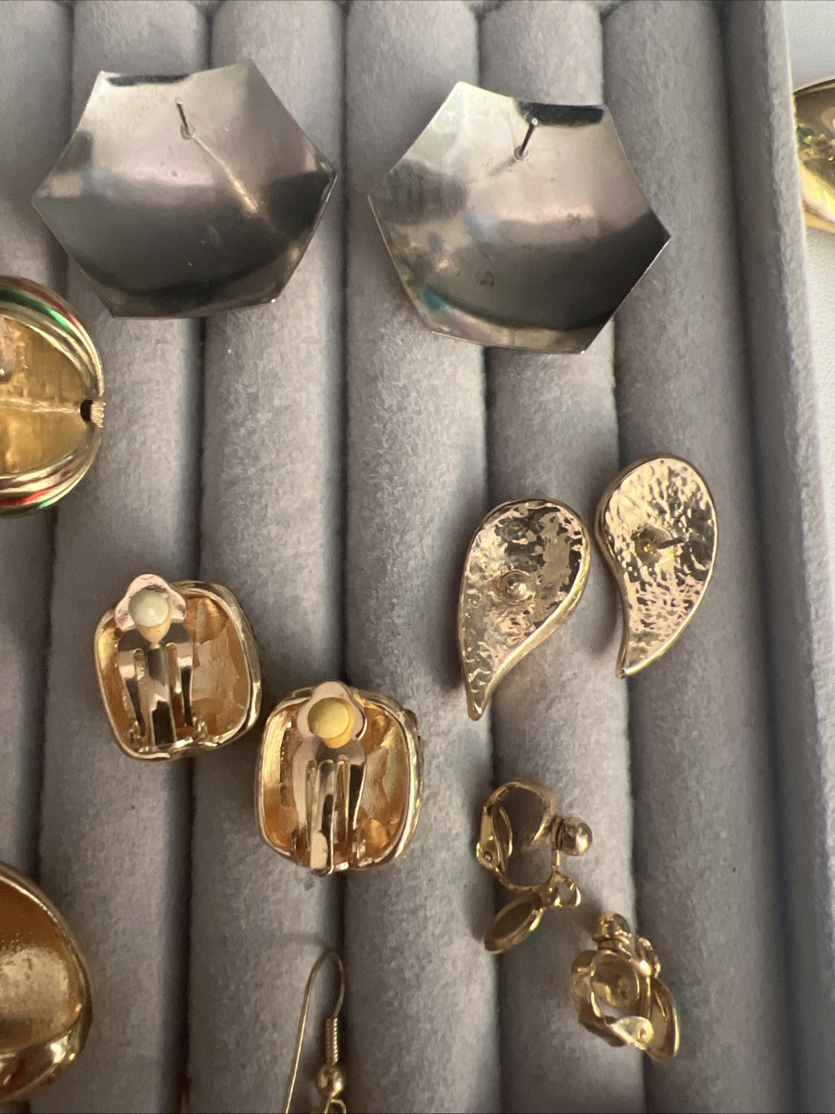 Vintage Earrings lot Monet Avon More 9 pairs