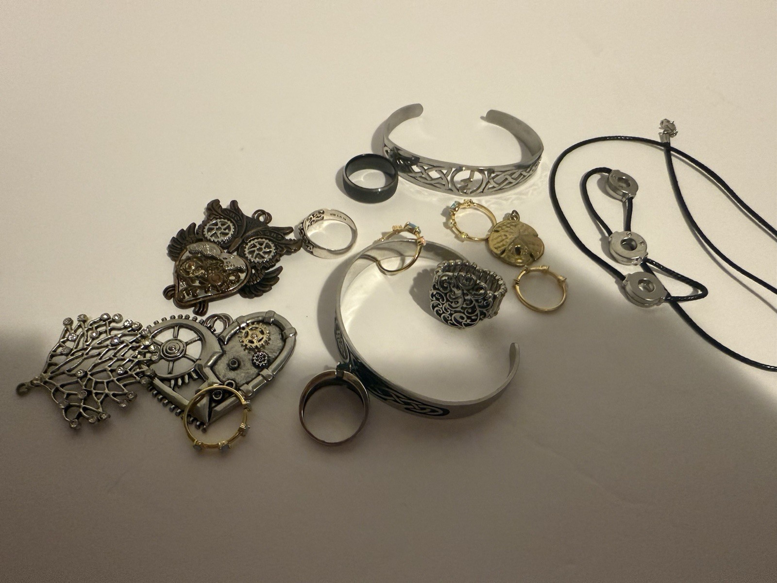 Sterling Silver ￼ And Costume Jewelry