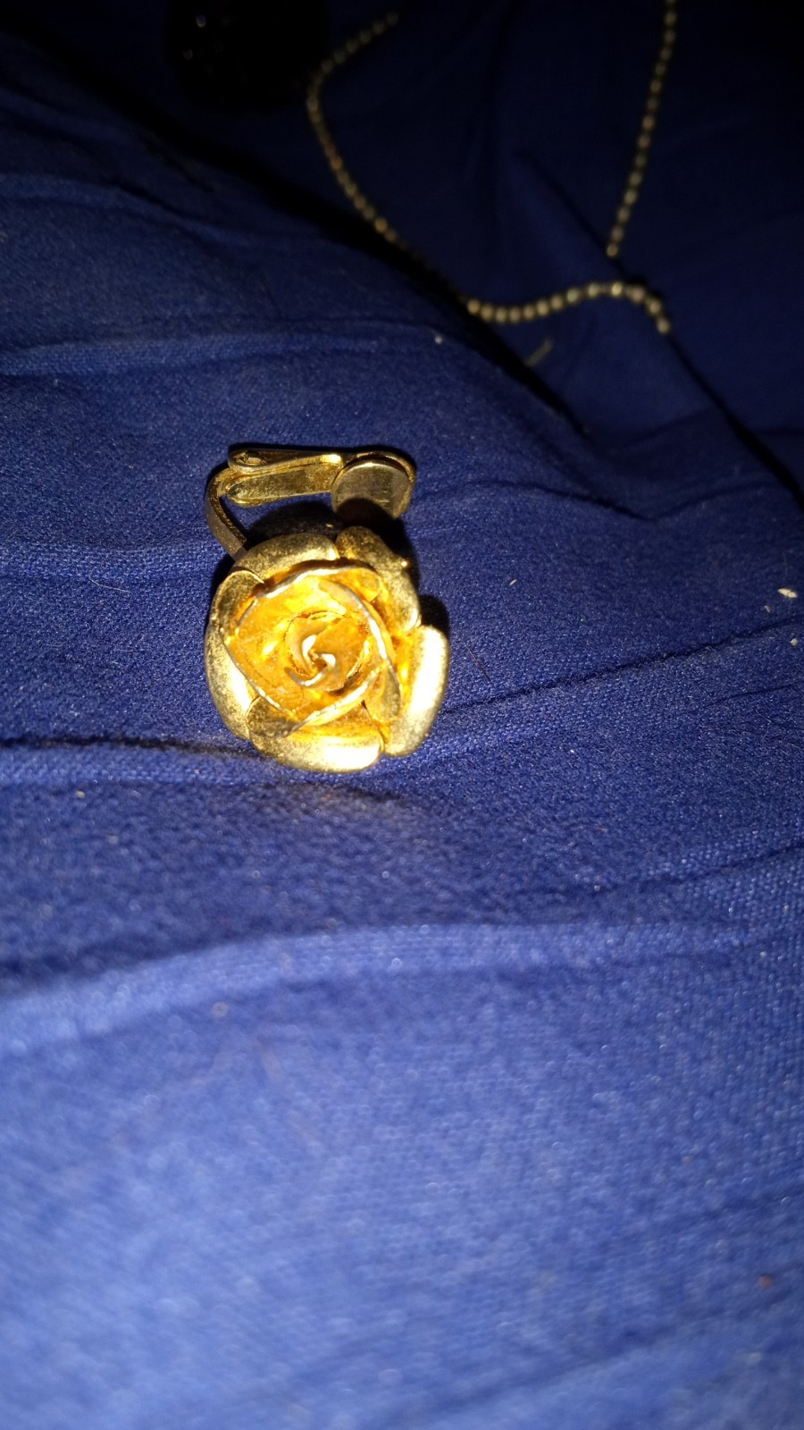 Various necklaces and a pendant. Only sure about 1 being real gold