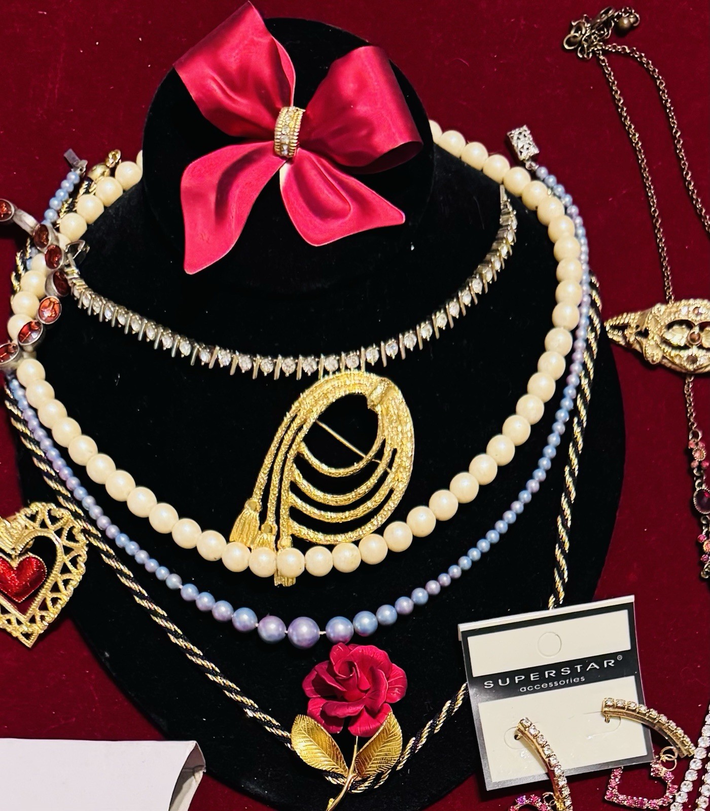 Vintage High End Costume Jewelry Trifari Jackie Kennedy BSK Emmons Gerrito Liz
