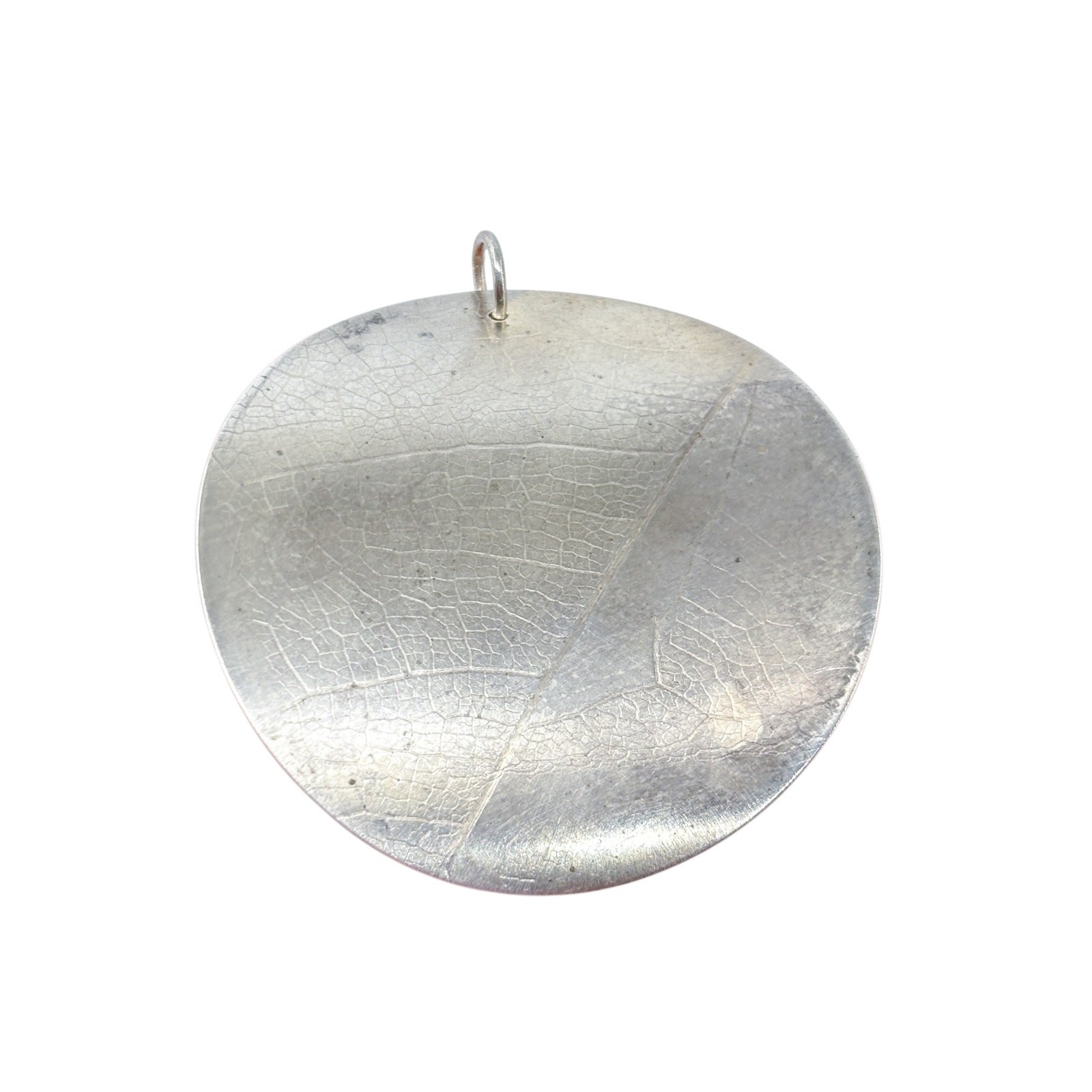 Vintage Sterling Silver 925 Dina Varano Every Day Matters Disc Pendant