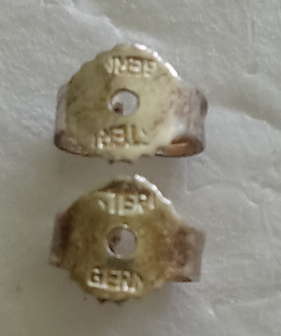 Vintage 80’s Sterling 925 Rachel Gera knot Earrings Post Back Signed Modernist