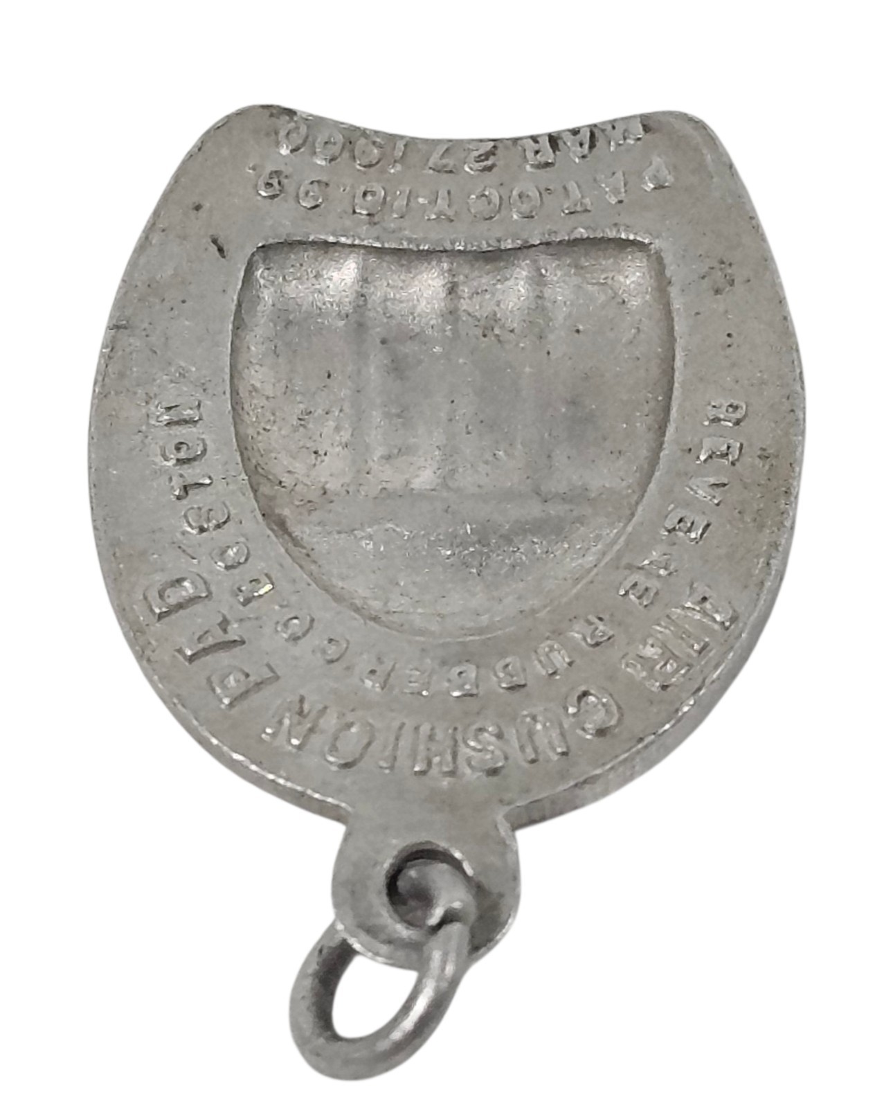 Antique 1900 Revere Rubber Co Horse Hoof Adv Charm Pendant Boston MA