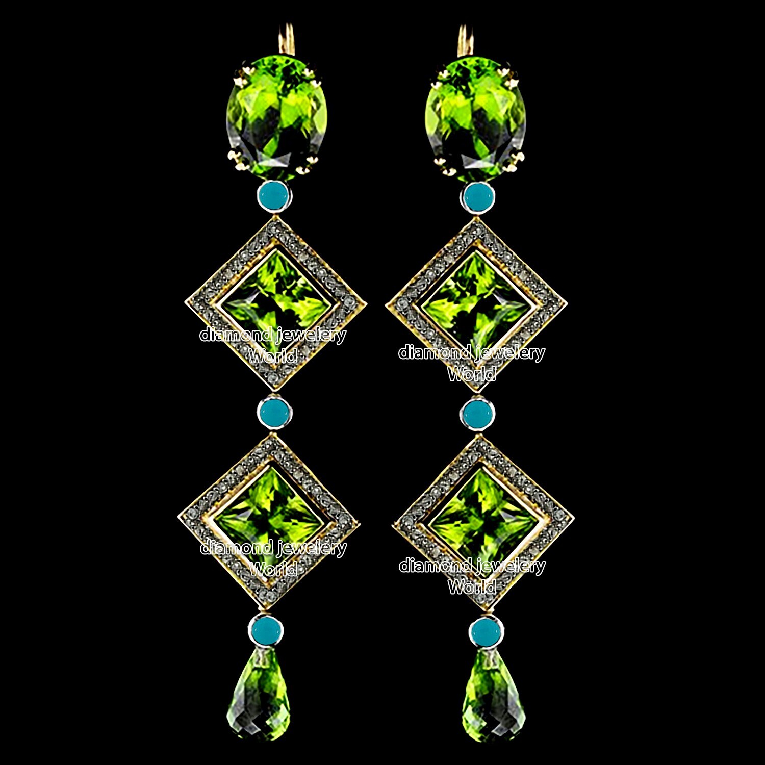 1.82ct Rose Cut Diamond Gemstone Studded Silver Vintage Gorgeous Earring Jewelry