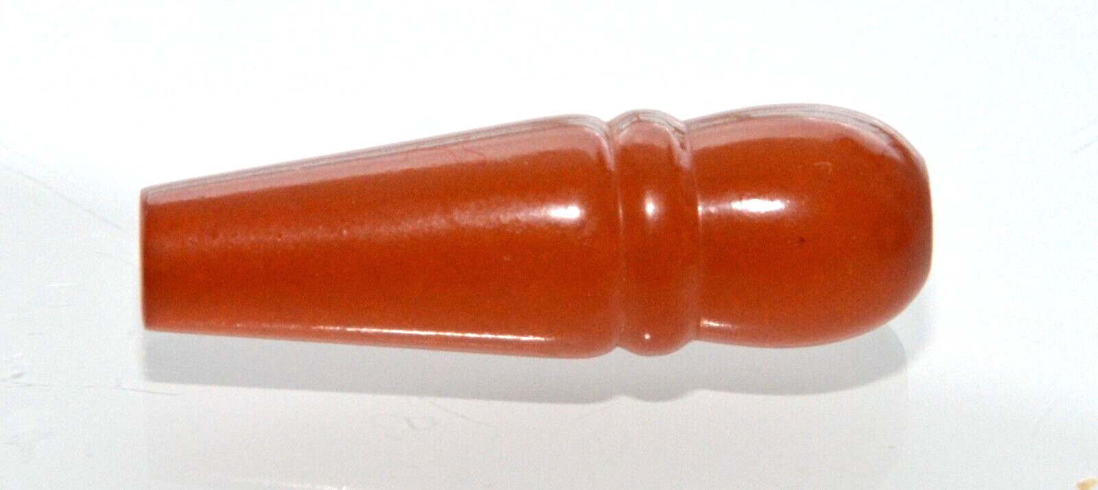1970 RUSSIAN SOVIET BALTIC AMBER TIP TYPE ROSARY NECKLACE 琥珀 BEAD STONE ROCK PIN