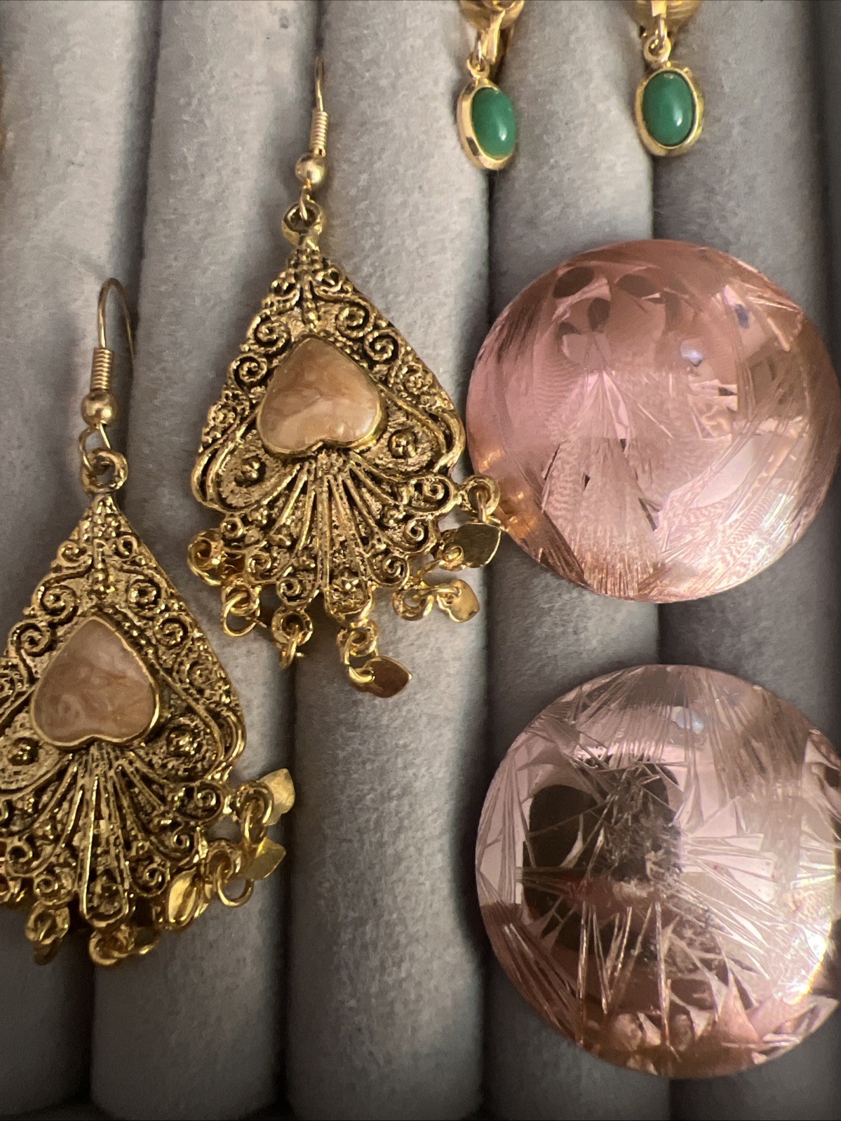 Vintage Earrings lot Monet Avon More 9 pairs
