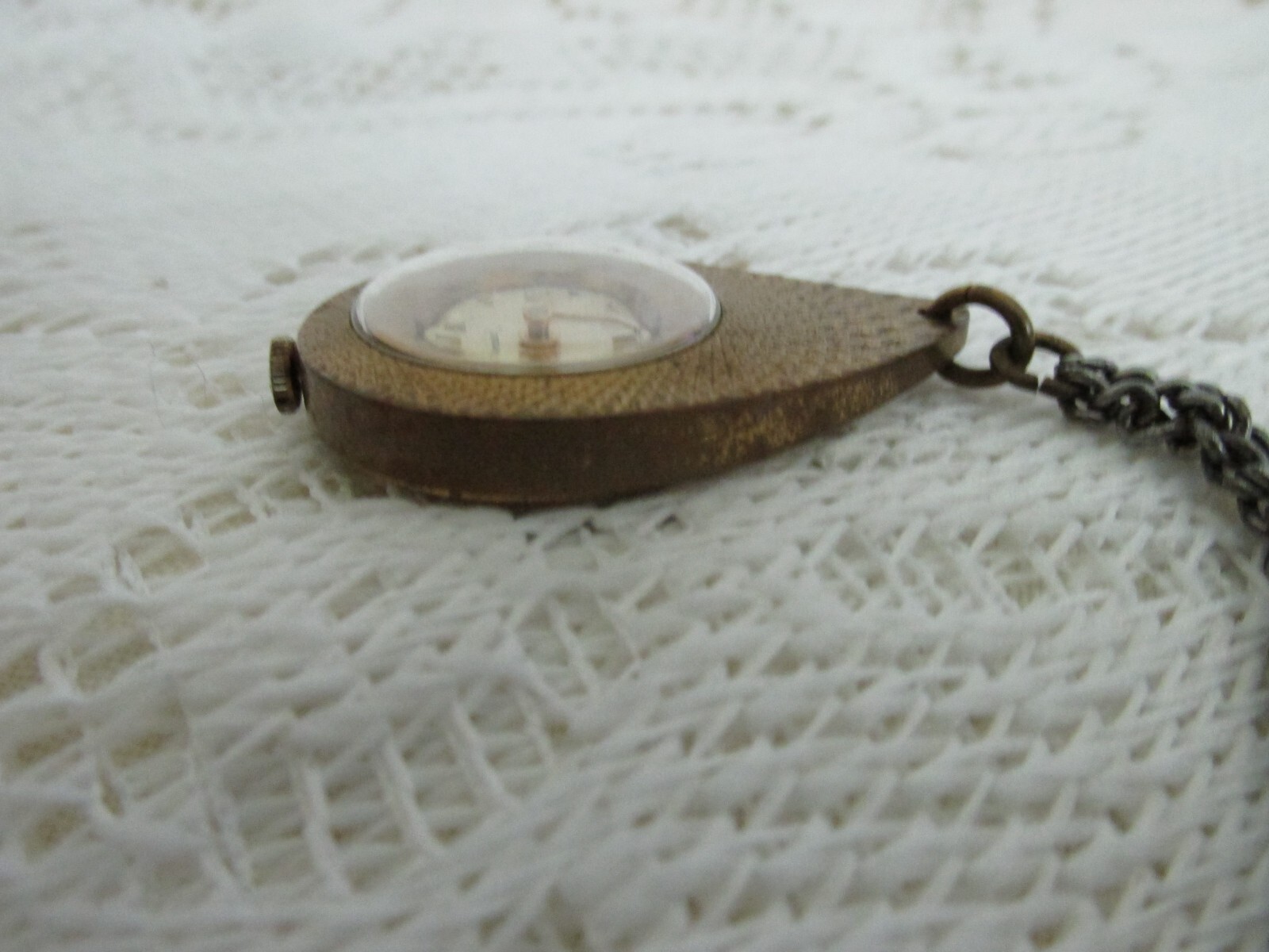 Vintage Endura Pendant Windup Necklace Watch – Swiss