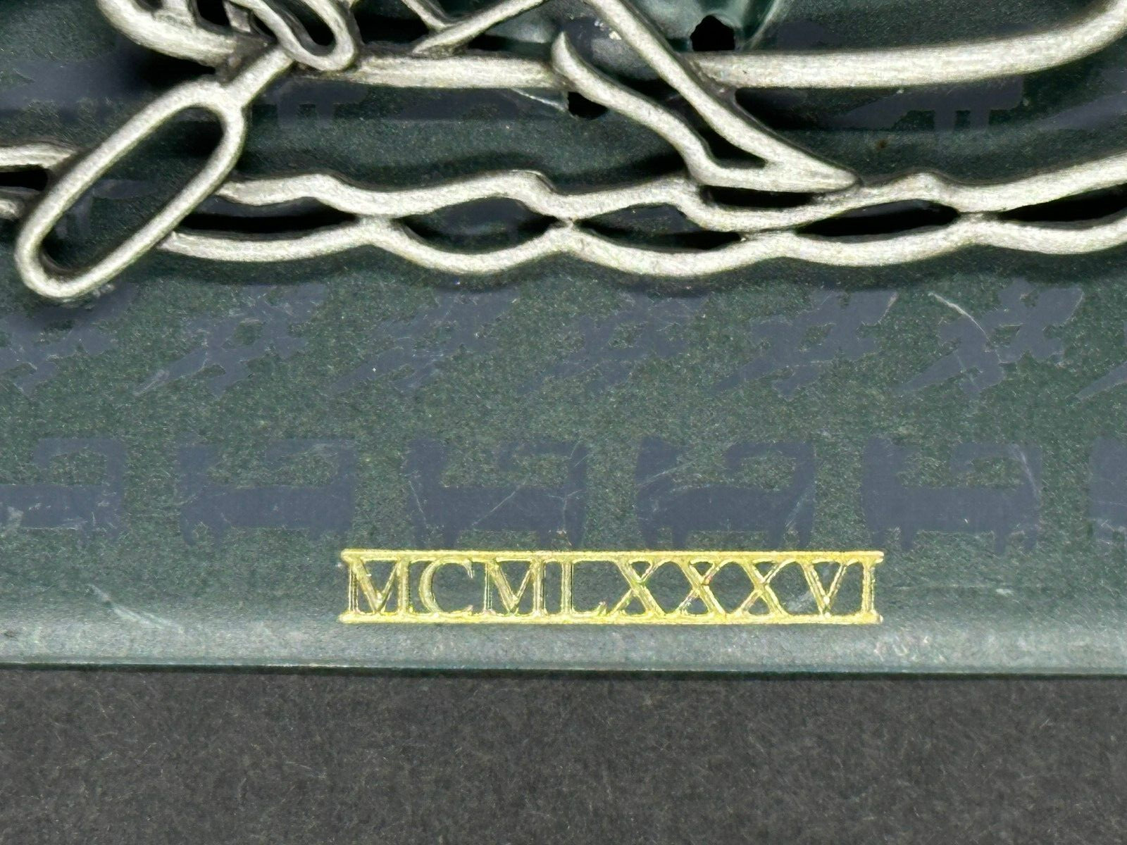 J J Jonette Jewelry Vintage NWT Canoe Paddle Person Waves Brooch Pin Pewter