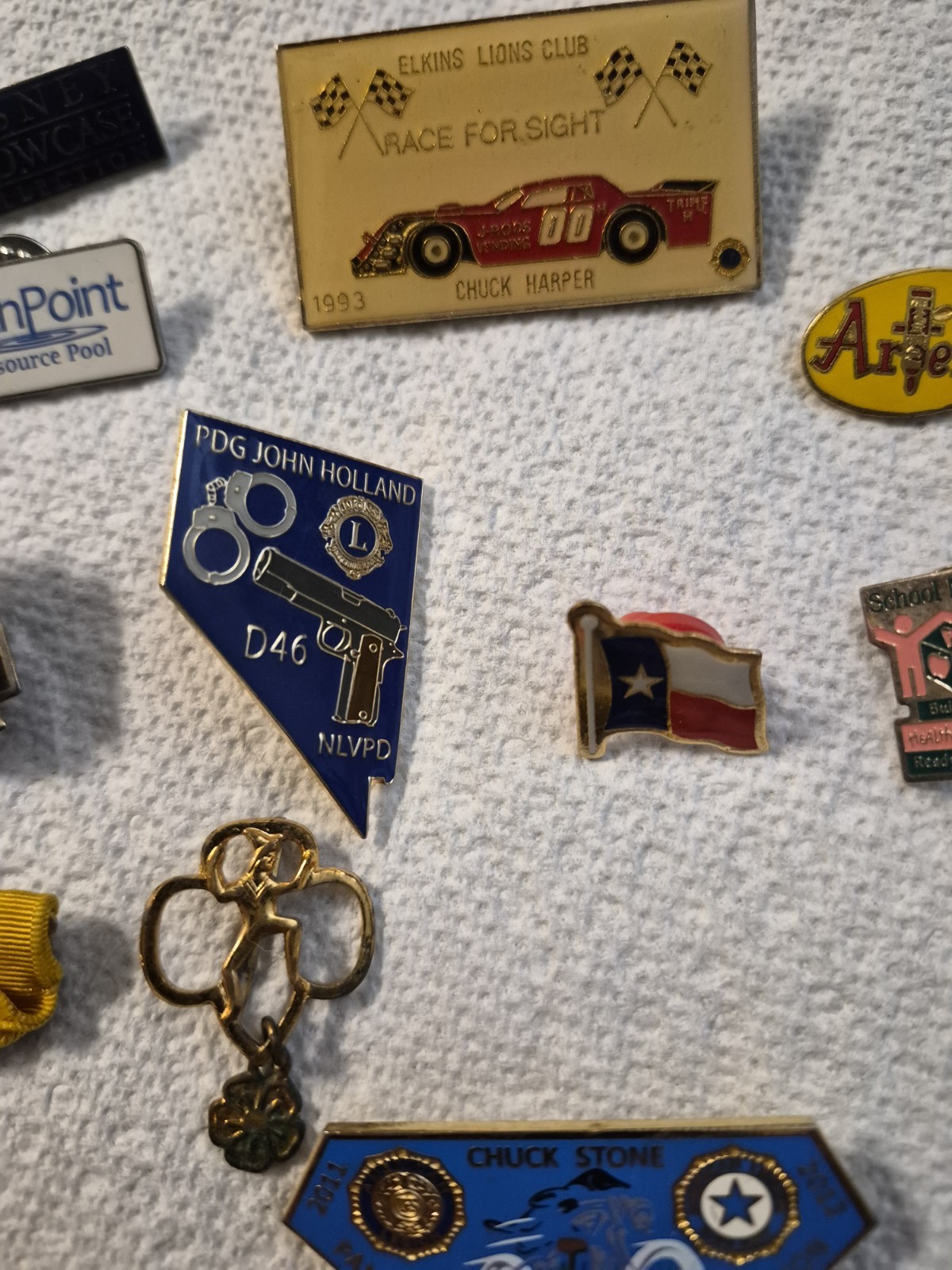 Large Vintage Pin Collection, Disney, Elk Lodge, Animals & More Lot Of 45