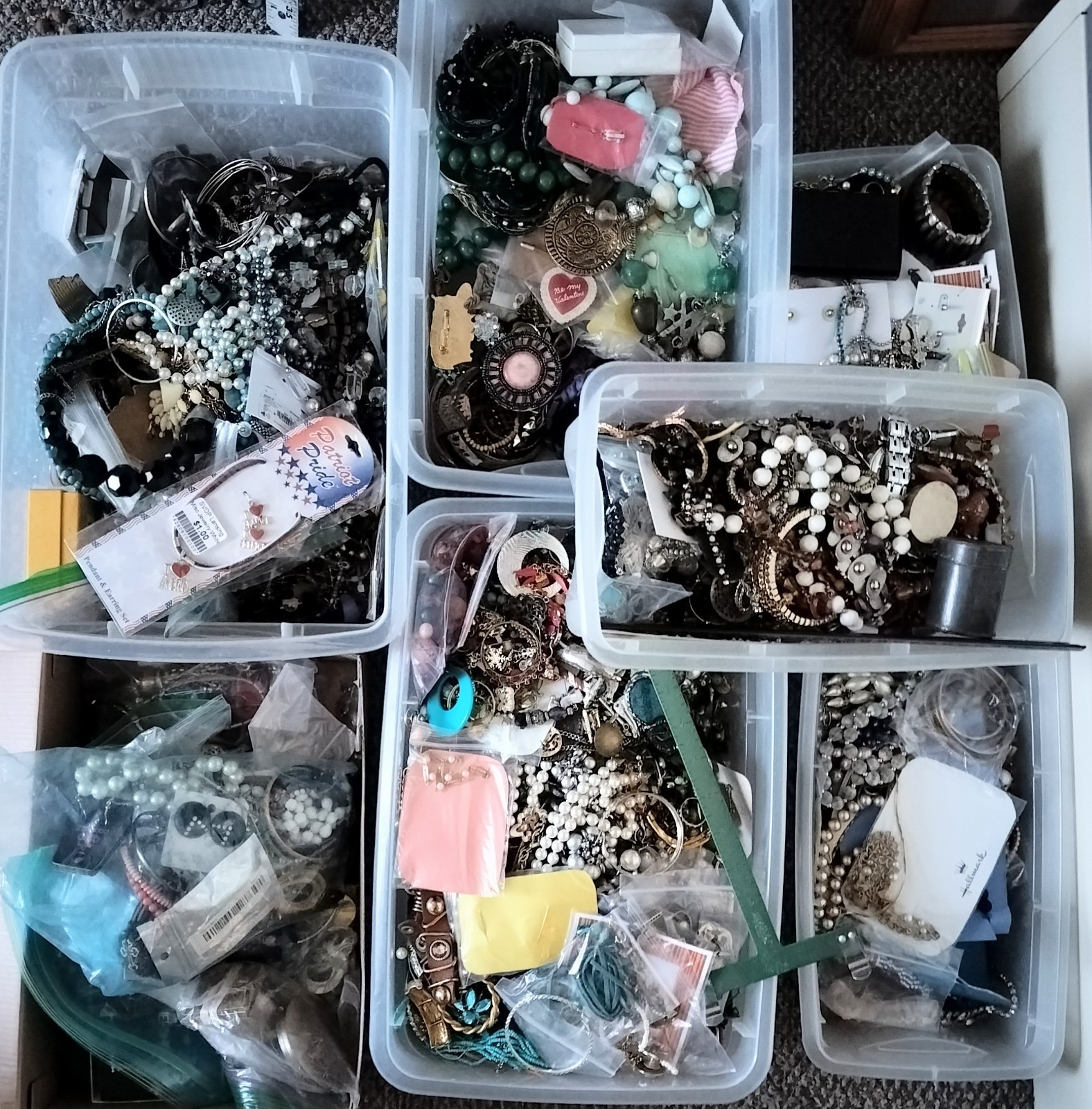 5 Lbs. Random Surprise Vintage To Modern Costume Jewelry. No Junk!